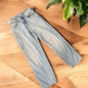 Gap 90s Low Stride Blue Denim Jeans 25 26 12 Teen